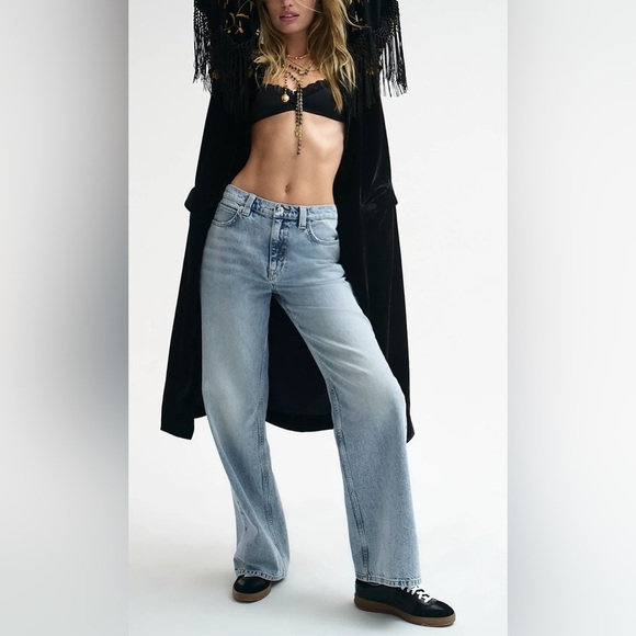 Free People Denim - NEW Free People We The Free Tinsley Baggy High-Rise Jeans